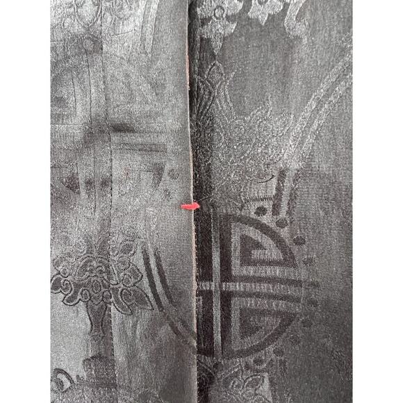 Sophie Hong Hand Dyed Silk Tailored Jacket Top Black Brown Size Medium - Picture 5 of 16